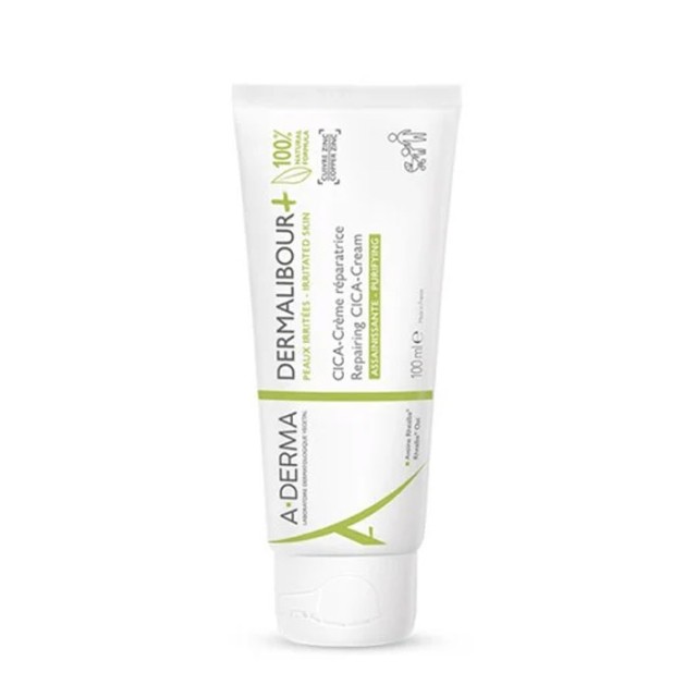 A-Derma Dermalibour + Cica Εξυγιαντική Επανορθωτική Κρέμα 100ml