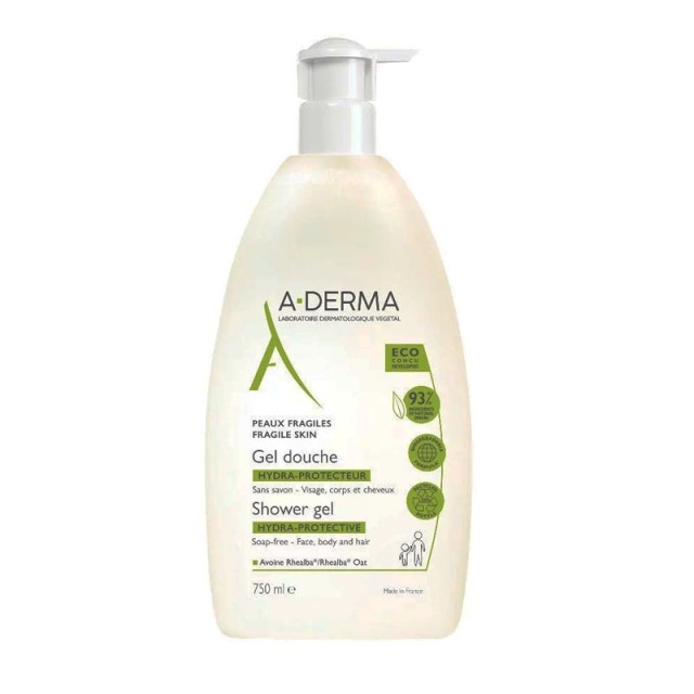 A-Derma Hydra-Protective Shower Gel 750ml