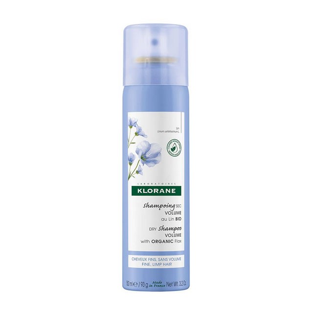 Klorane Linum Dry Shampoo Ξηρό Σαμπουάν για Όγκο με Ίνες Βιολογικού Λιναριού 150 ml