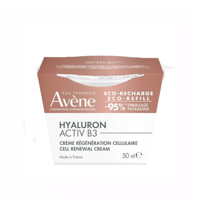 Avene Hyaluron Activ B3 Eco-Refill Κρέμα Κυτταρικής Ανανέωσης, 50ml