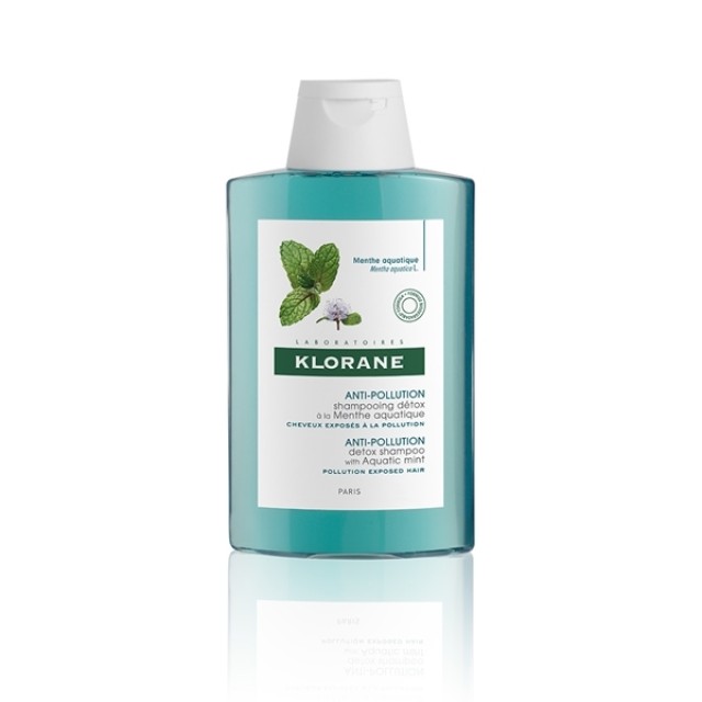 Klorane Anti-Pollution Detox Shampoo with Aquatic Mint 200ml