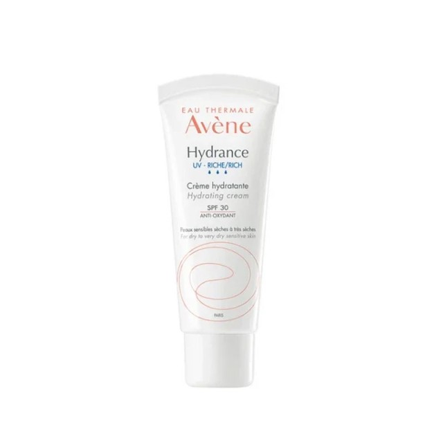 Avene Hydrance UV Riche Ενυδατική Κρέμα SPF30 για Ξηρό & πολύ Ξηρό - Αφυδατωμένο Δέρμα, 40ml