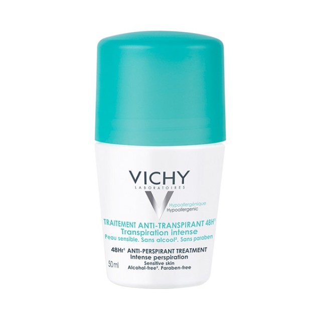 Vichy Tratamiento Anti-Transpirant Deo Αποσμητικό Roll-On 48h 50ml