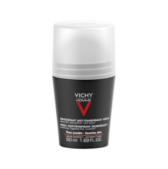 Vichy Homme Deodorant Roll-On 48H 50ml