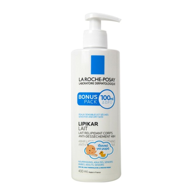 La Roche Posay Lipikar Innovation 48h Lipid-Replenishing Anti-Dryness Body Milk 400ml