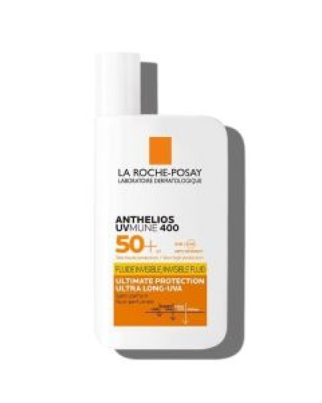 La Roche Posay Anthelios Uvmune 400 Invisible Fluid SPF50+ Αντηλιακό Λεπτόρρευστης Υφής Χωρίς Άρωμα 50 ml