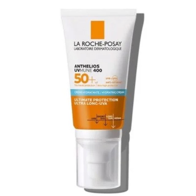 La Roche Posay Anthelios Uvmune 400 Crema Idratante SPF50+ Αντηλιακή Ενυδατική Κρέμα, 50ml