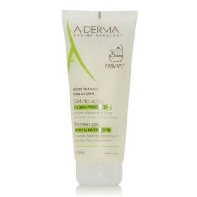 A-Derma Shower Gel Hydra-Protective Τζελ Καθαρισμού για όλη την Οικογένεια 200ml