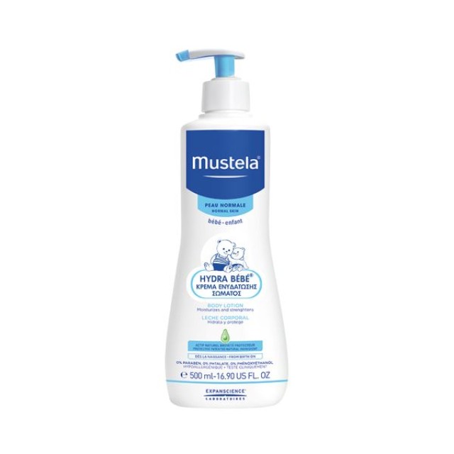 Mustela Hydra Bebe Body Lotion Κρέμα Ενυδάτωσης Σώματος 500ml