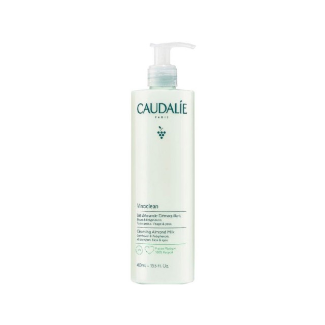 Caudalie Gentle Cleanser Απαλό Γαλάκτωμα Ντεμακιγιάζ Για Πρόσωπο & Μάτια 400ml