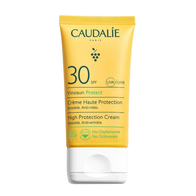 Caudalie Vinosun Protect High Protection Cream Αντιηλιακή Κρέμα Προσώπου με SPF30, 50ml