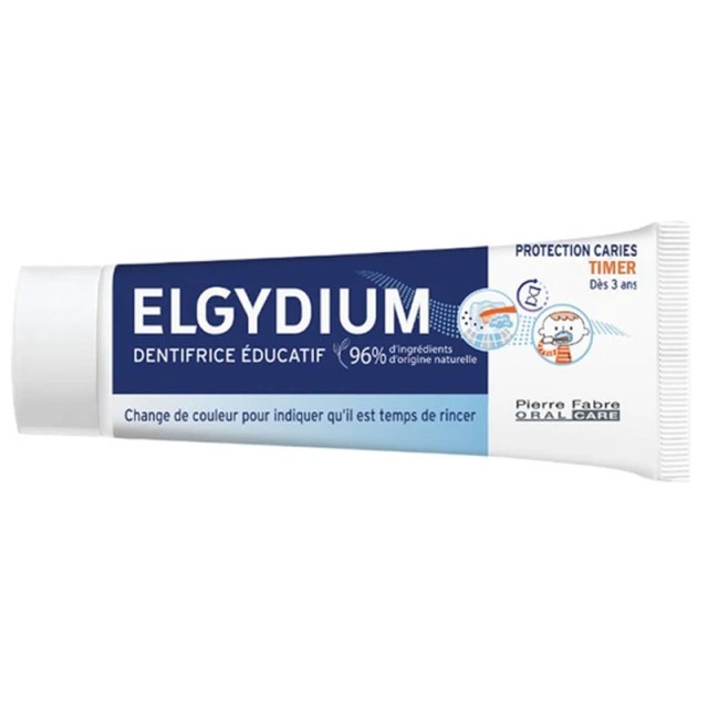 Elgydium Timer Kids Toothpaste Παιδική Οδοντόκρεμα 3+ Ετών, 50ml