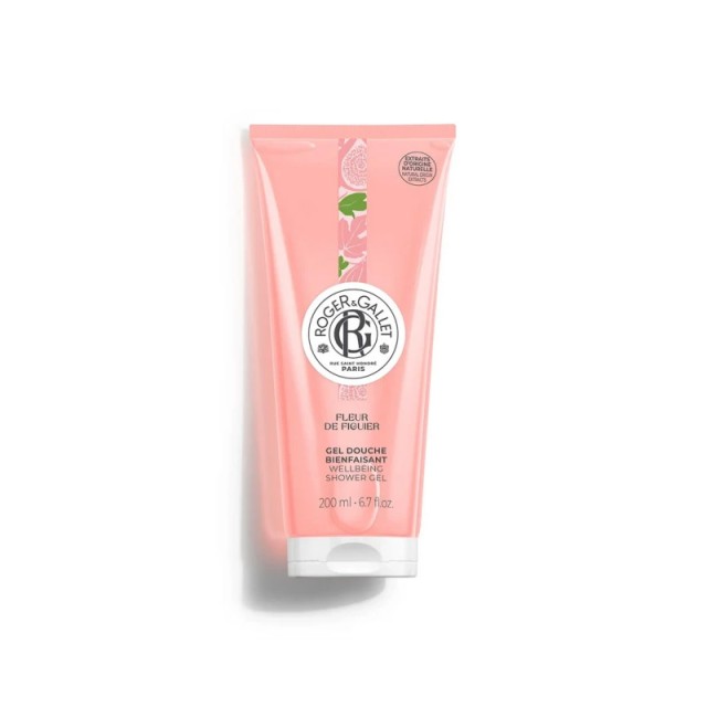 Roger&Gallet Fleur de Figuier Wellbeing Shower Gel Αναζωογονητικό Αφρόλουτρο, 200ml