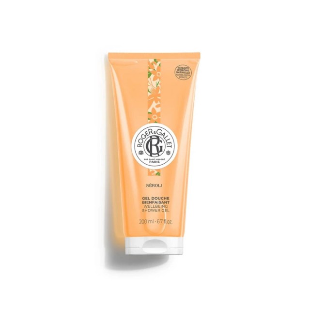 Roger&Gallet Neroli Wellbeing Shower Gel Αναζωογονητικό Αφρόλουτρο, 200ml