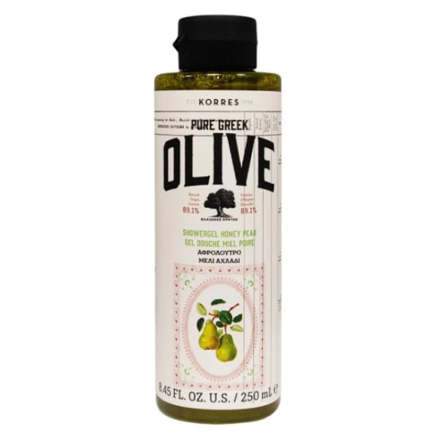 Korres Ελιά Μέλι Αχλάδι Αφρόλουτρο 250ml