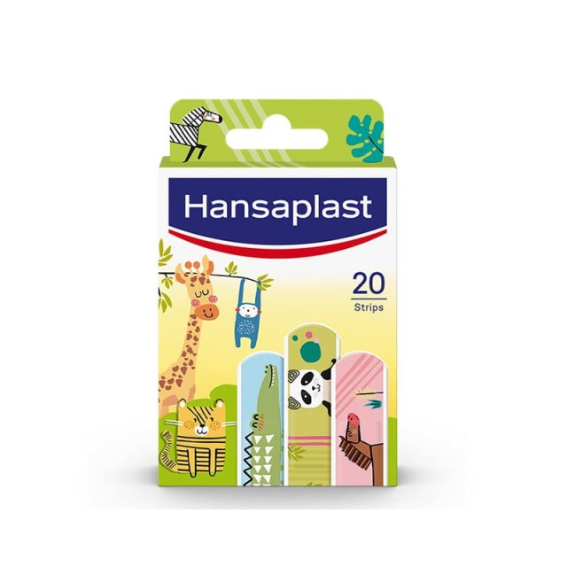 Hansaplast Kids Animals Επιθέματα Παιδικά με Ζωάκια, 20τεμ