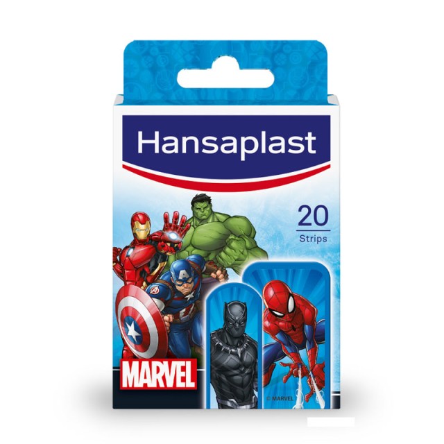 Hansaplast Marvel Αυτοκόλλητα Επιθέματα, 20τεμ