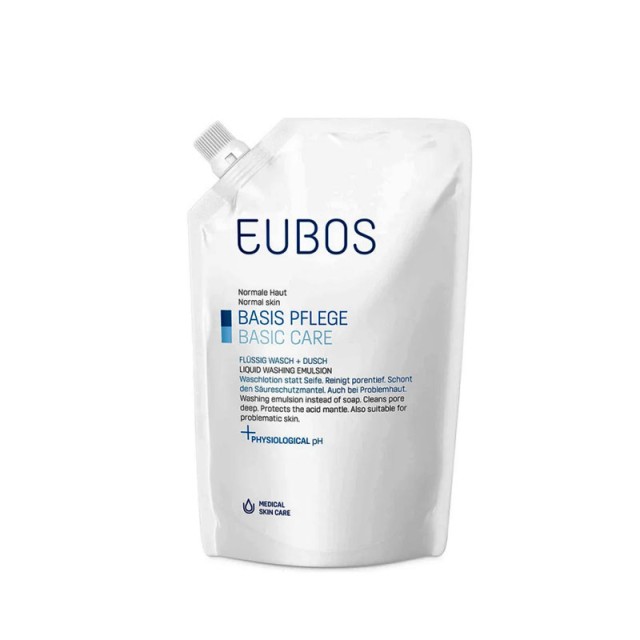 Eubos Blue Liquid Washing Emulsion Refill 400ml