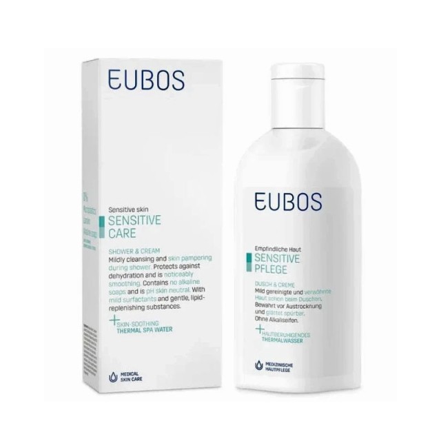 Eubos Sensitive Shower & Cream 200ml