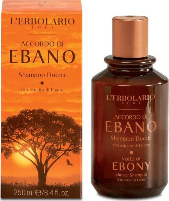 L Erbolario Accordo Di Ebano Shower Shampoo- 250ml