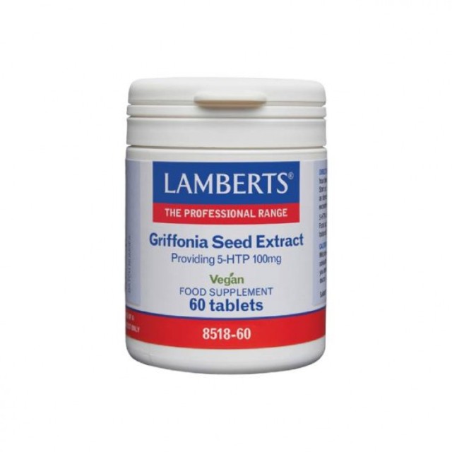 Lamberts Griffonia Seed Extract 60tabs (Providing 5-Htp 100mg)