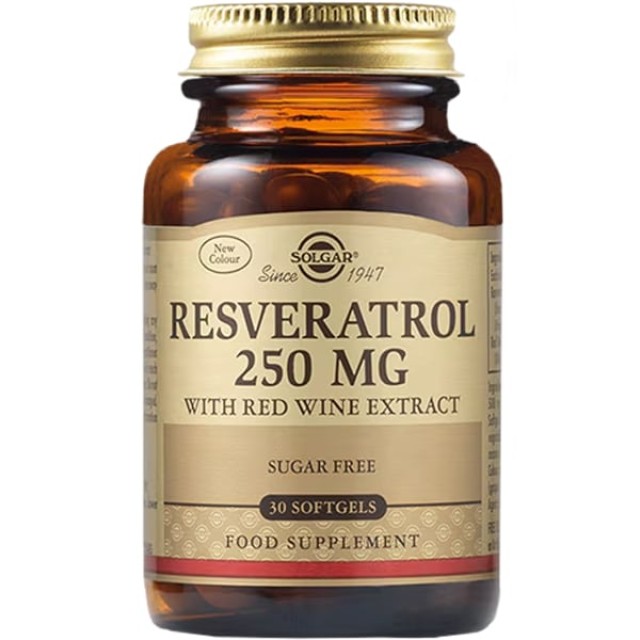 Solgar Resveratrol 250mg veg.caps 30s