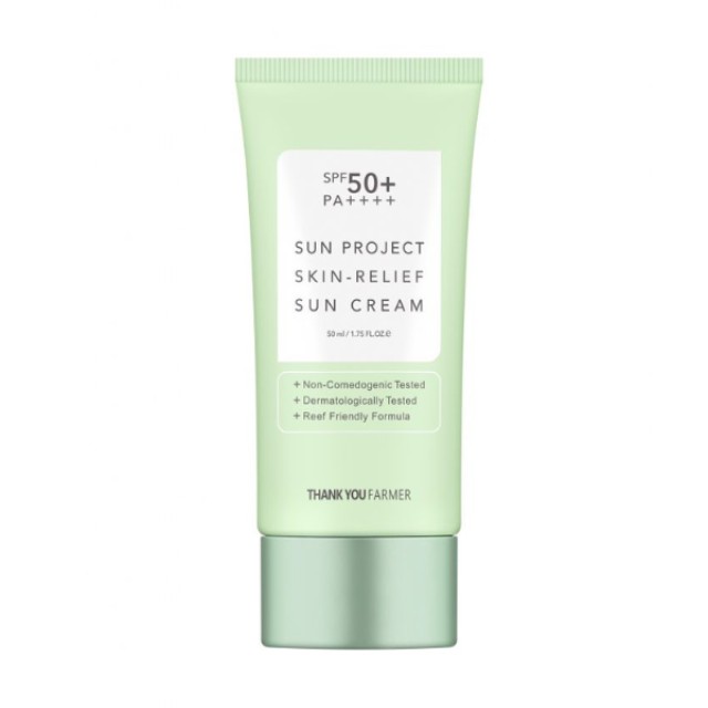 THANK YOU FARMER SUN PROJECT SKIN RELIEF SUN CREAM SPF50 50ML
