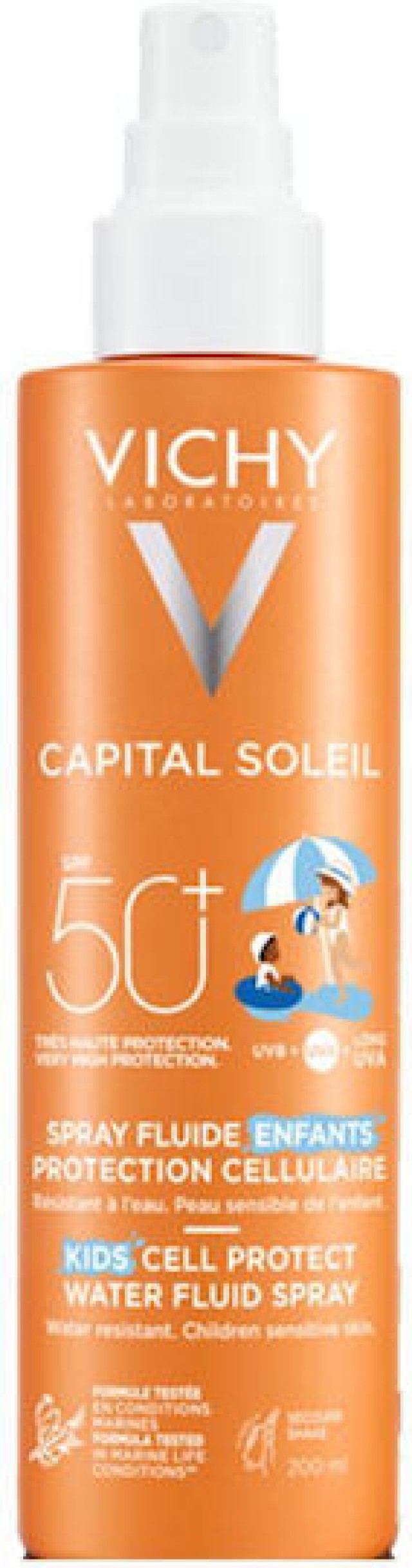 VICHY CAPITAL SOLEIL KIDS CELL PROTECT UV SPRAY SPF50+ 200ML NEO