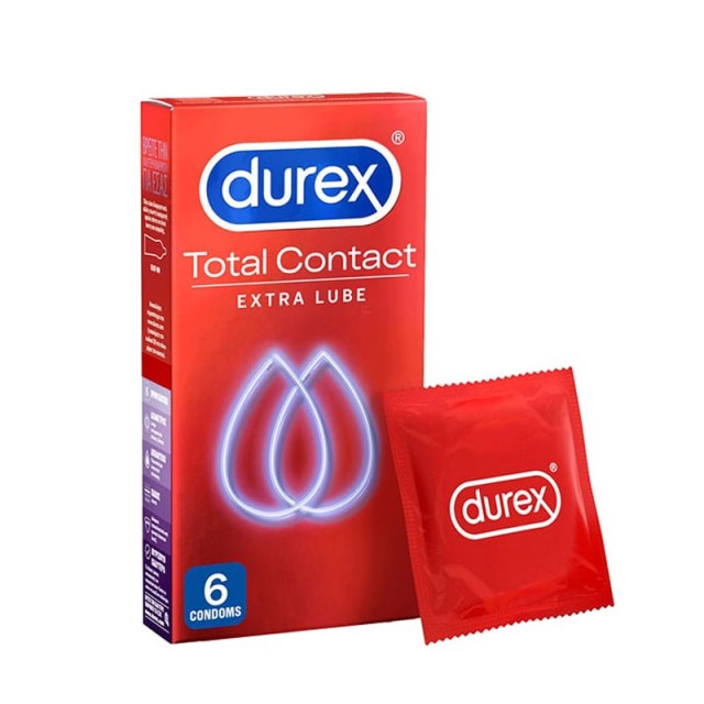 Durex Total Contact 6 Τεμάχια