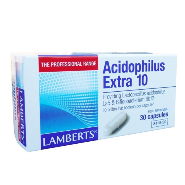 Lamberts Acidophilus Extra 10 (Milk Free) 30caps