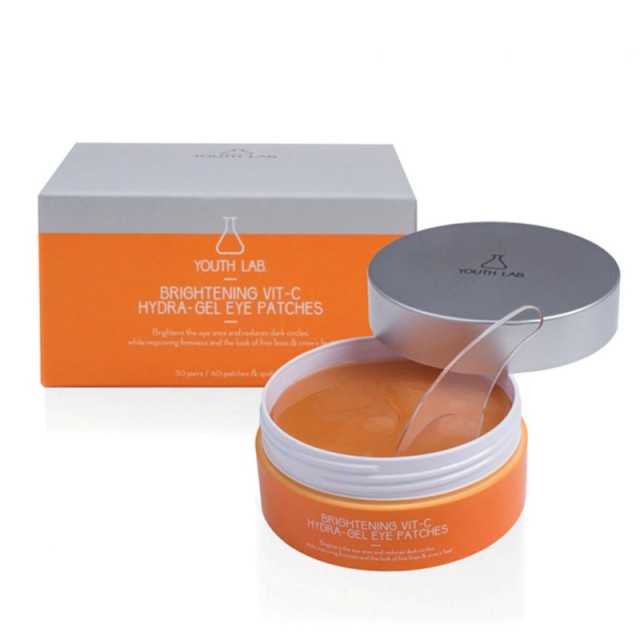 Youth Lab. Brightening Vit-C Hydra Gel Eye Patches για Ενυδάτωση, 60τεμ