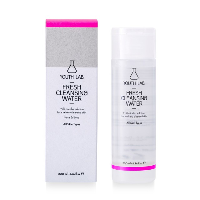 Youth Lab Fresh Cleansing Water Face & Eyes All Skin Types 200ml