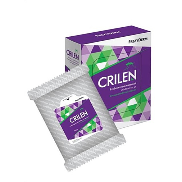 Frezyderm Crilen Wipes 20 Μαντηλάκια