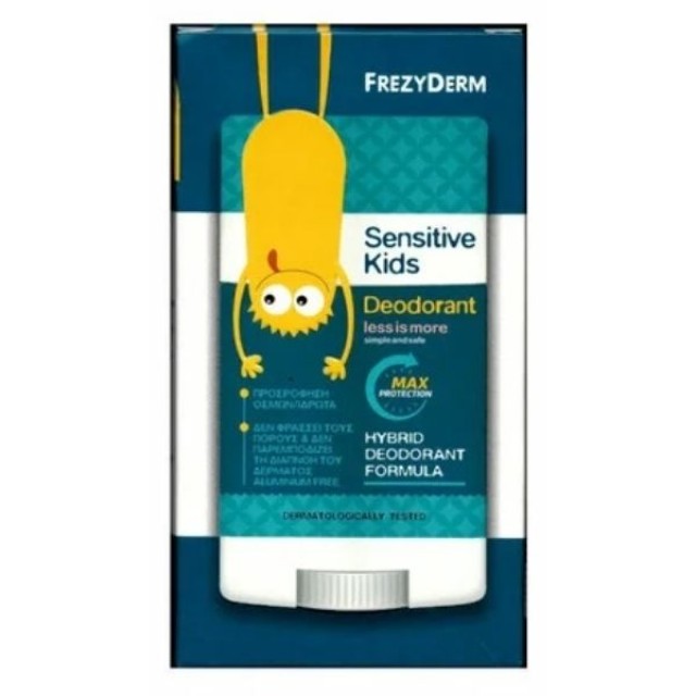 Frezyderm Sensitive Kids Deodorant Παιδικό Αποσμητικό Roll-On 40 ml