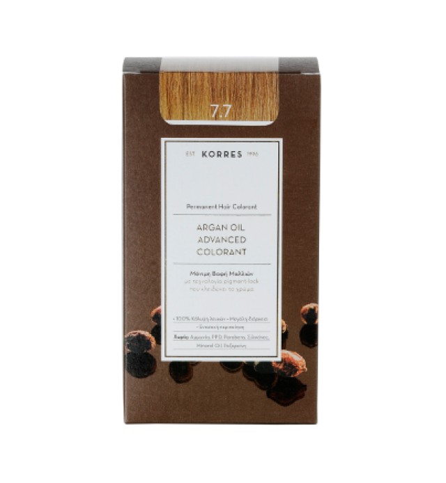 Korres Argan Oil Advanced Colorant  7.7 Μόκα 50ml