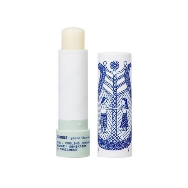 Korres Lip Balm Mint Cooling Sensation Ενυδατική Φροντίδα για τα Χείλη με Μέντα για Αίσθηση Δροσιάς, 4.5g