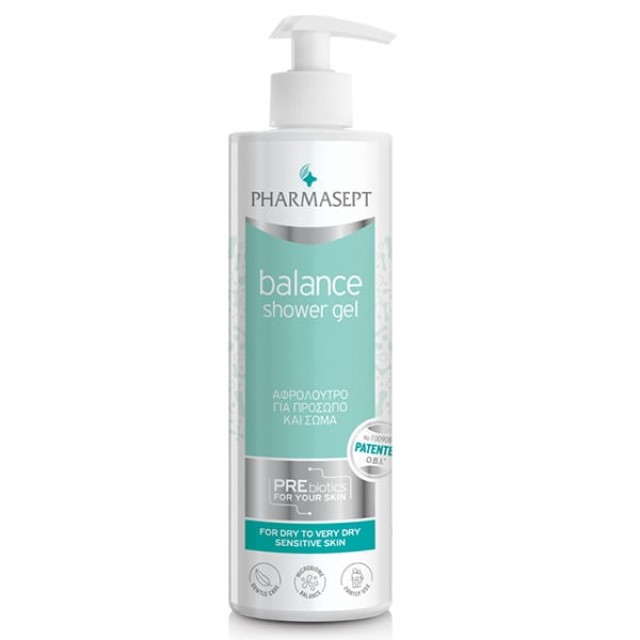 Pharmasept Balance Shower Gel Αφρόλουτρο για Πρόσωπο & Σώμα, 500ml