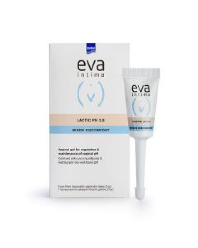Intermed Eva Lactic Vaginal Gel 9 Προγεμισμένα Σωληνάρια