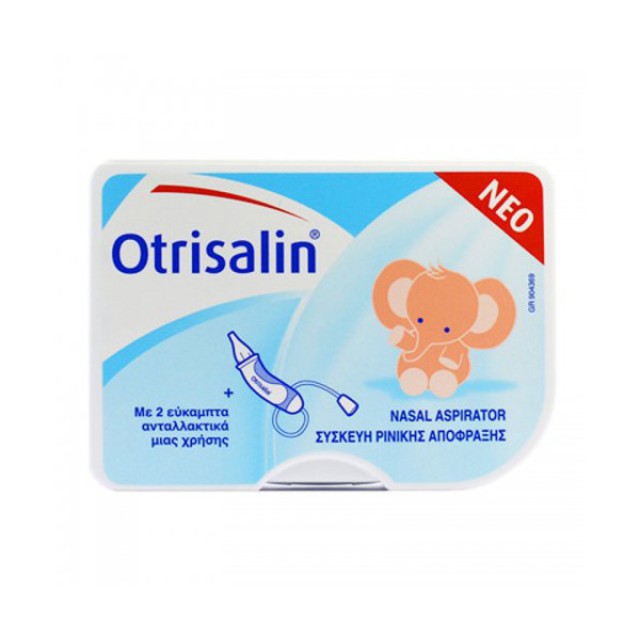 Otrisalin Συσκευή Ρινικής Απόφραξης 1 τμχ + 2 Aνταλλακτικά