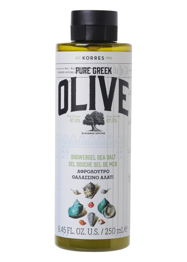 Korres Olive Θαλλασινό Αλάτι Αφρόλουτρο 250ml