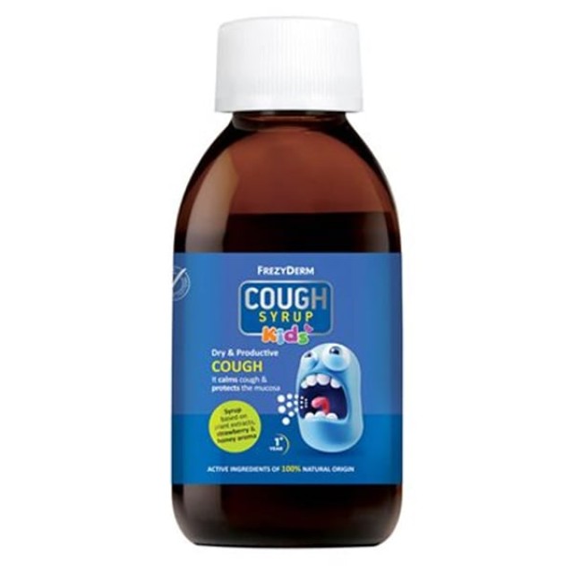 FREZYDERM COUGH SYRUP KIDS +1Y 182GR