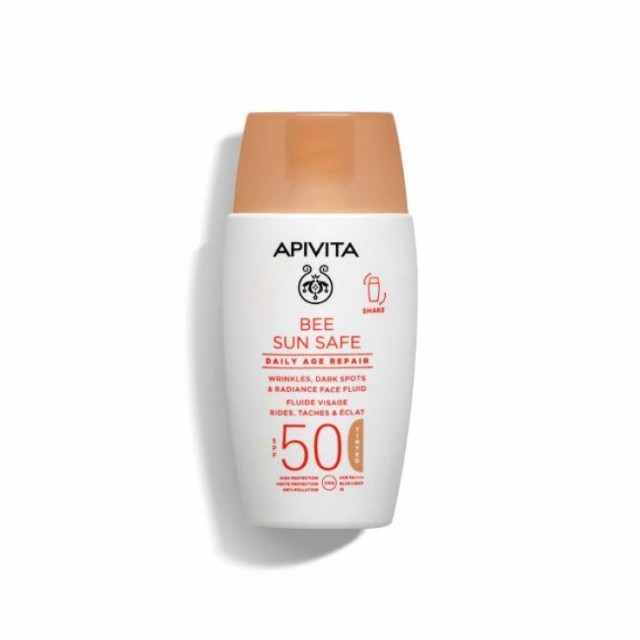 APIVITA BEE SUN SAFE DAILY AGE REPAIR TINTEF SPF50