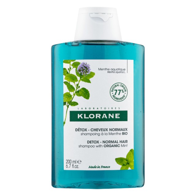Klorane Shampoo Menthe Aquatique 200ml