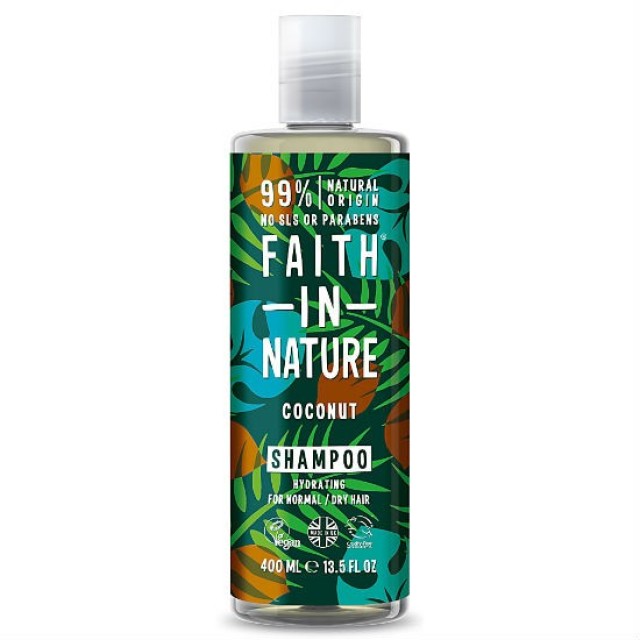 Faith in Nature Σαμπουάν Coconut 400ml