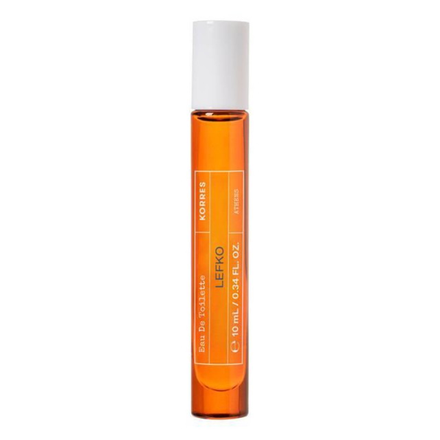 KORRES LEFKO EDT 10ML BOXED ROLL ON