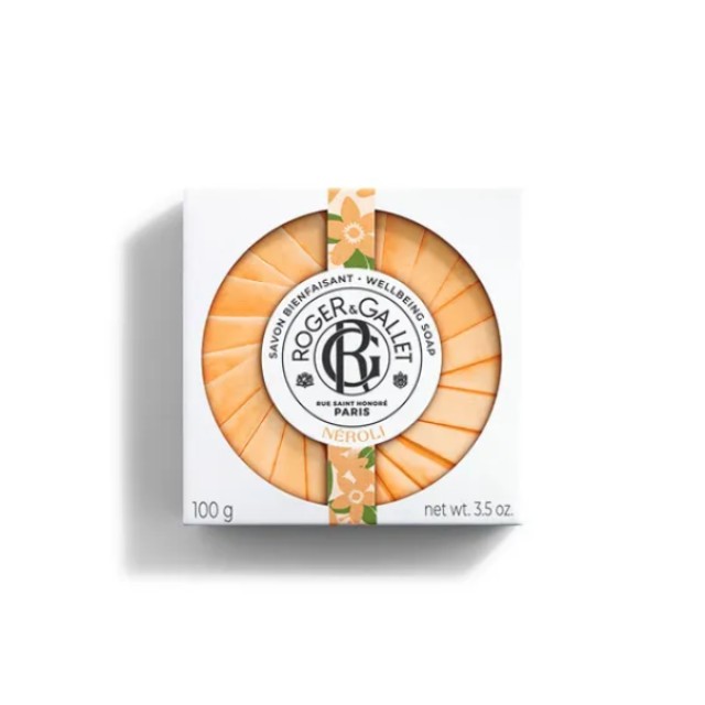 Roger & Gallet Neroli Wellbeing Soap (100gr) - Αρωματικό Σαπούνι, Νερολι