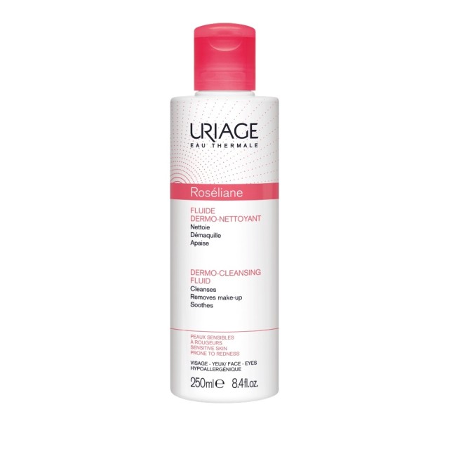 URIAGE Roseliane Fluide Dermo-Nettoyant, 250ml