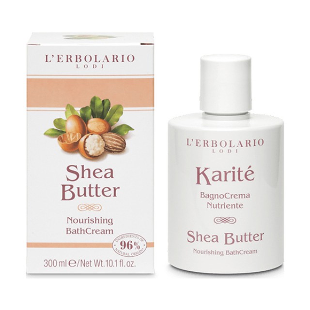 L Erbolario Shea Butter Bath Cream 300ml