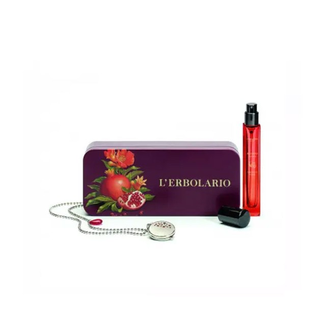 L? ERBOLARIO Melograno Beauty Box Sempre con te ? Άρωμα 10ml & Κολιέ Κόσμημα- Limited Edition