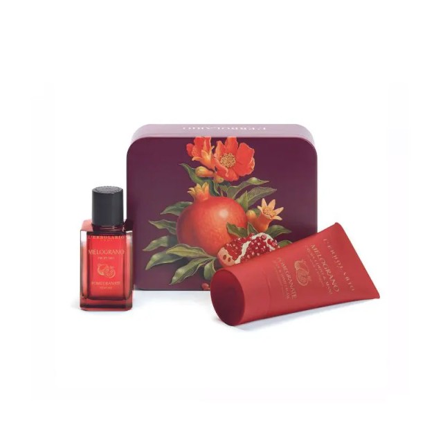 L? ERBOLARIO Melograno Beauty Box Irresistibili Dettagli Limited Edition -Άρωμα 30 ml και Κρέμα Σώματος & Χεριών 75 ml
